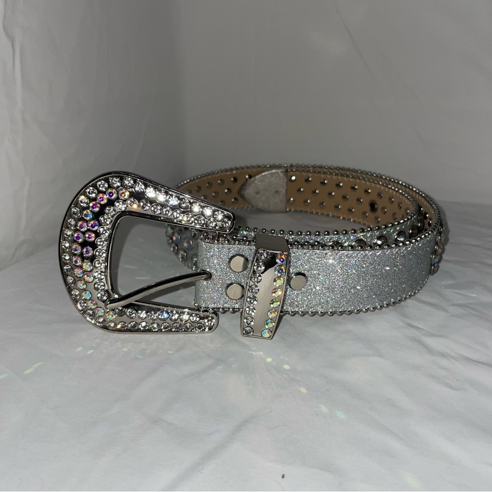 Rhinestone belt